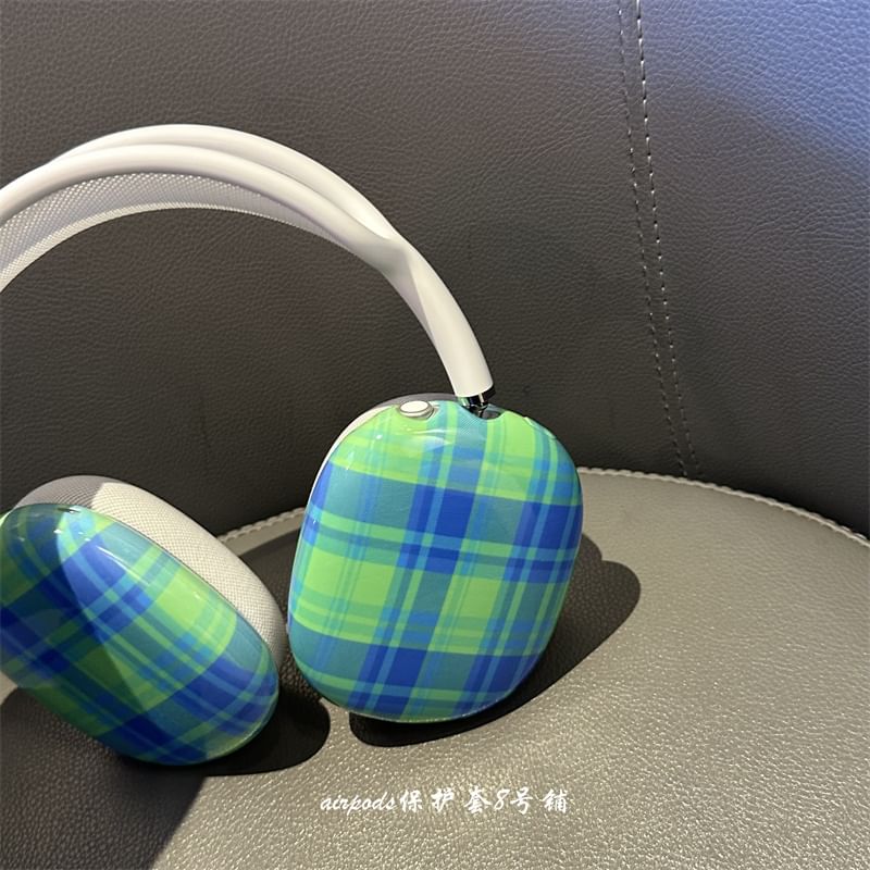 Plaid AirPods Max Earphone Case Skin