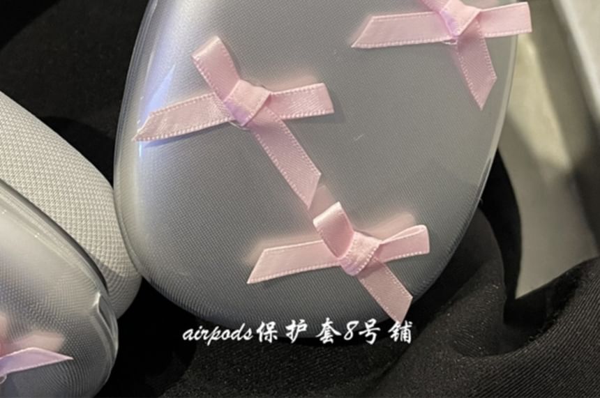 Ribbon AirPods Max Earphone Case Skin / Transparent AirPods Max Earphone Case Skin