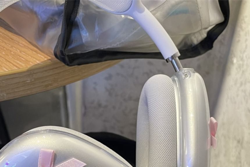 Ribbon AirPods Max Earphone Case Skin / Transparent AirPods Max Earphone Case Skin