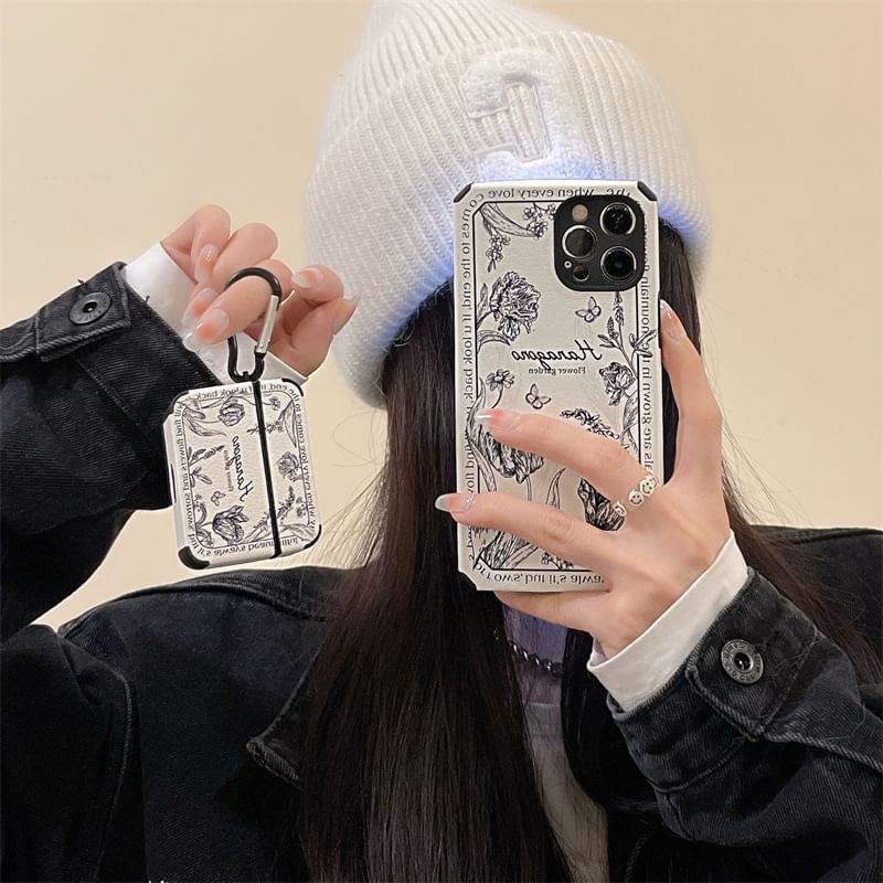 Rose AirPods / Pro Earphone Case Skin