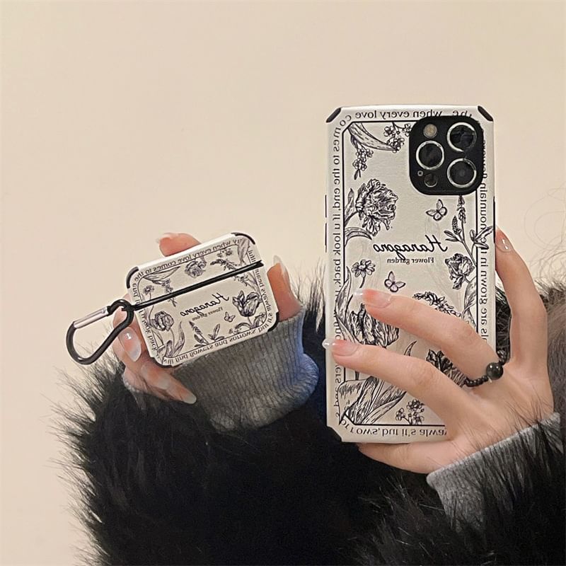 Rose AirPods / Pro Earphone Case Skin