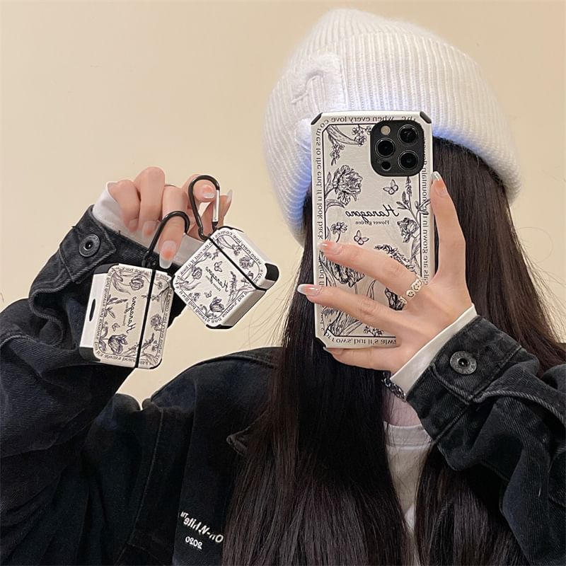 Rose AirPods / Pro Earphone Case Skin