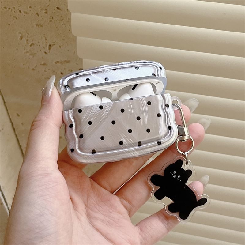 Cat Polka Dot AirPods / Pro Earphone Case Skin