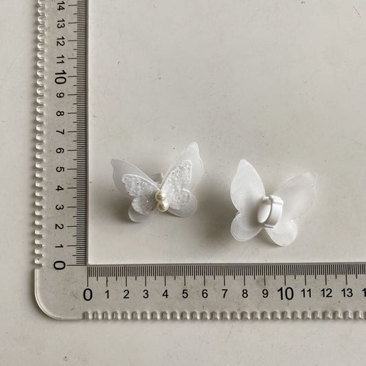 Butterfly / Bow Shoe Charm / Hair Clip