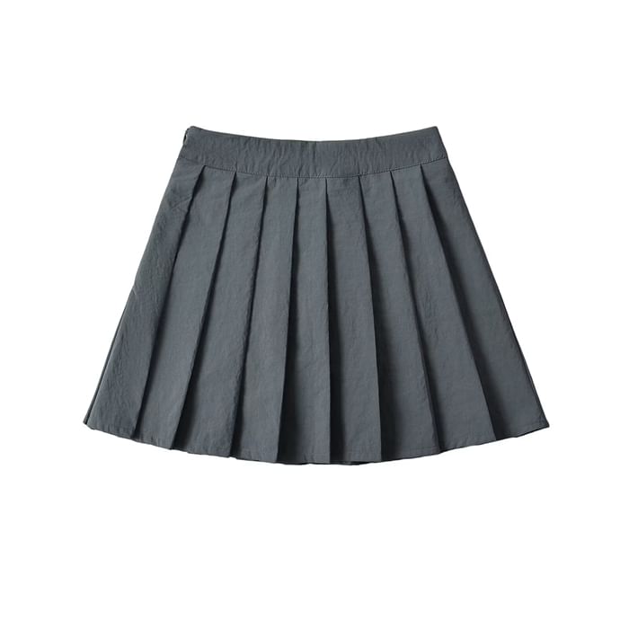 Versatile Pleated A-Line Mini Skirt for Everyday Style