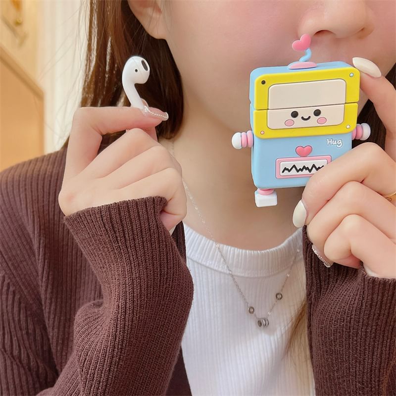 Robot AirPods / Pro Earphone Case Skin