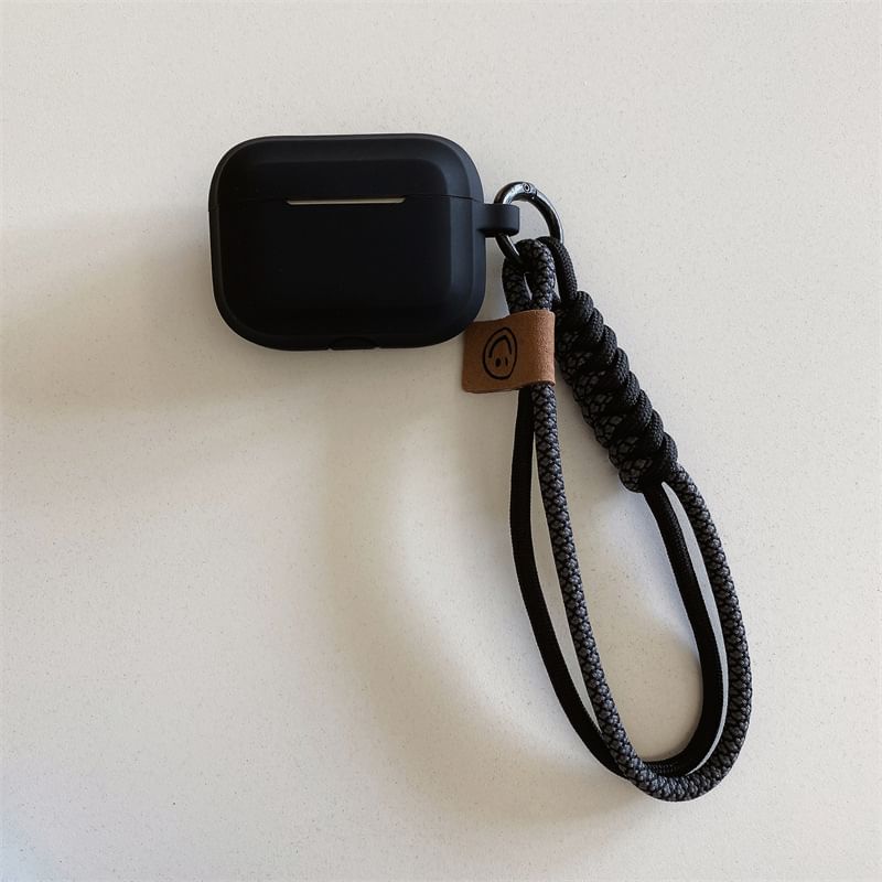 Plain Smiley Strap AirPods / Pro Earphone Case Skin