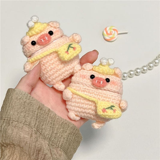 Pig Knit AirPods / Pro Earphone Case Skin