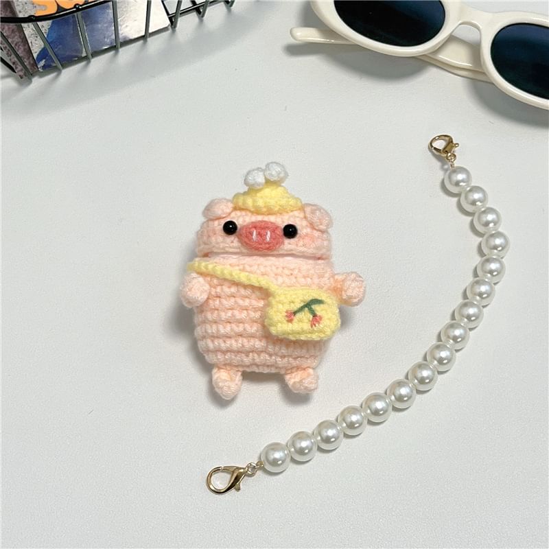 Pig Knit AirPods / Pro Earphone Case Skin