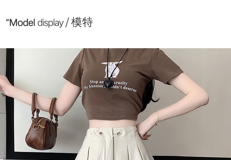 Drawstring Cargo Mini Flared Skirt with High Rise