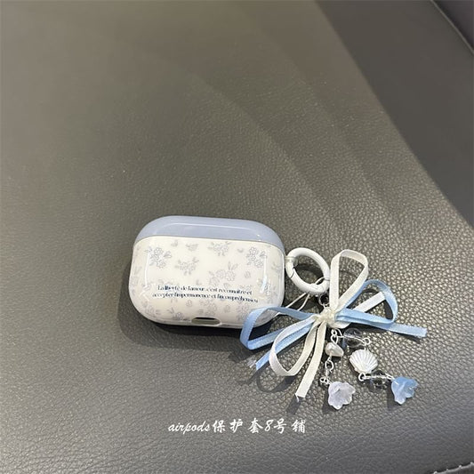 Floral AirPods / Pro Earphone Case Skin / Charm / Set