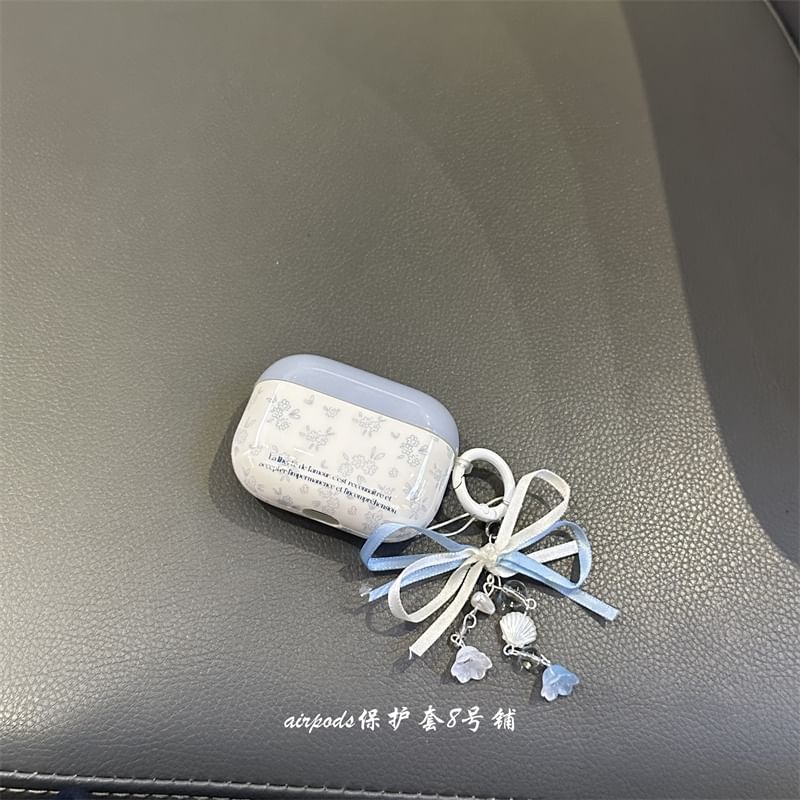 Floral AirPods / Pro Earphone Case Skin / Charm / Set