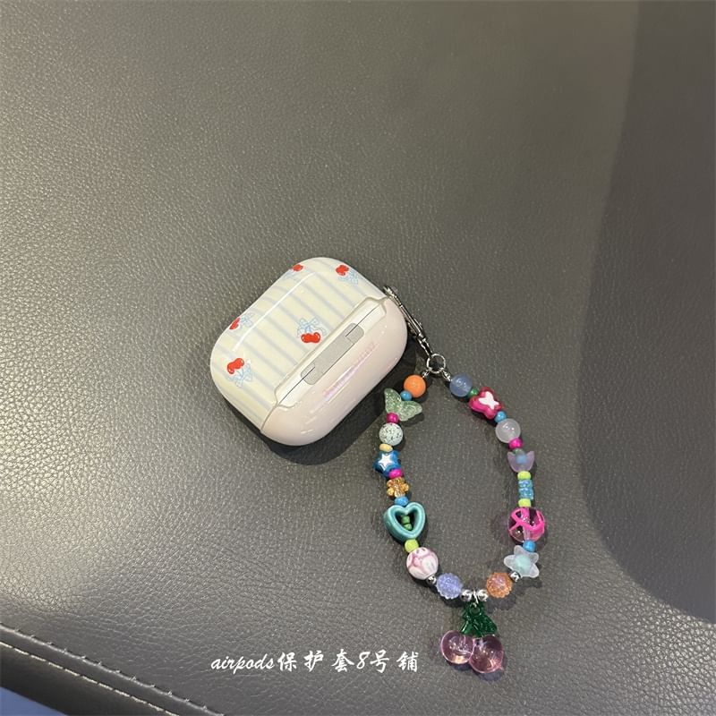 Cherry AirPods / Pro Earphone Case Skin / Strap / Set
