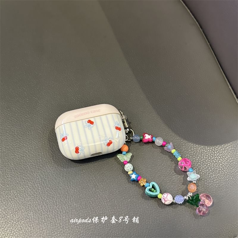 Cherry AirPods / Pro Earphone Case Skin / Strap / Set
