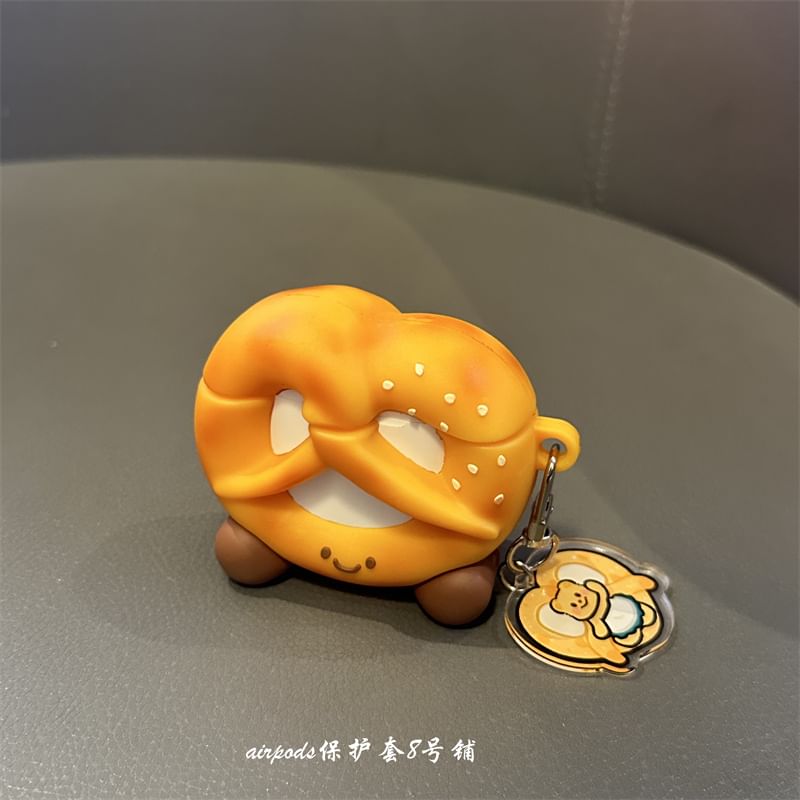 Pretzel AirPods / Pro Earphone Case Skin / Charm / Set