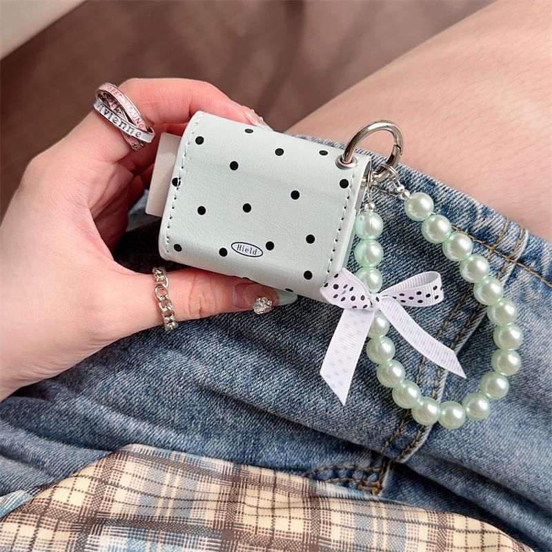 Polka Dot Strap AirPods / Pro Earphone Case Skin