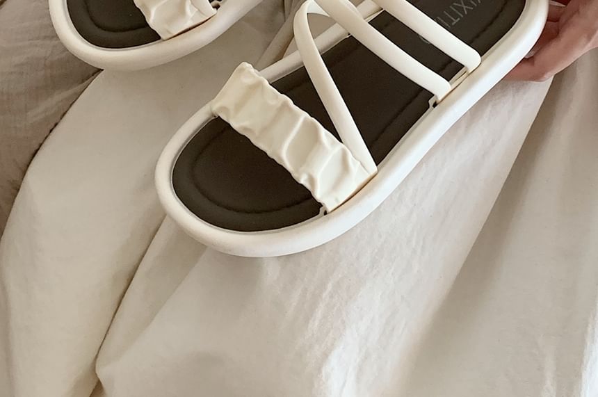 Strappy Slide Sandals