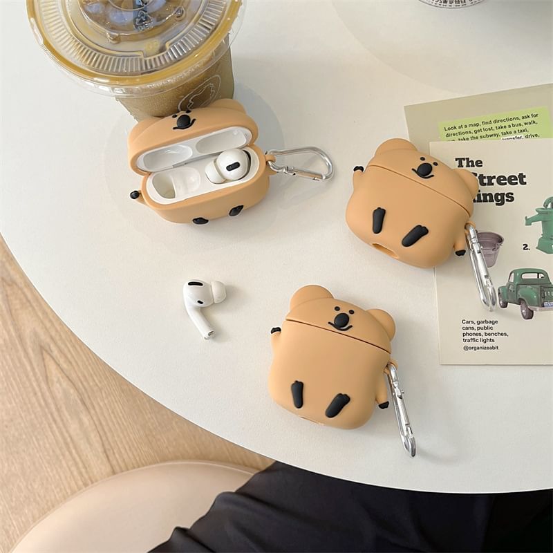Bear with Clip AirPods / Pro Earphone Case Skin