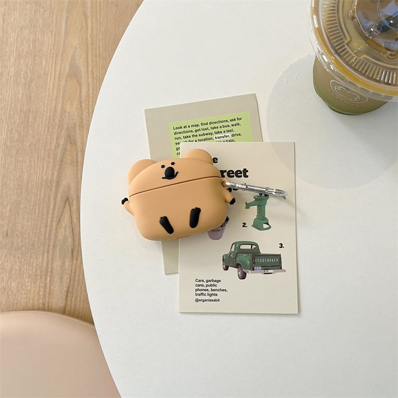 Bear with Clip AirPods / Pro Earphone Case Skin