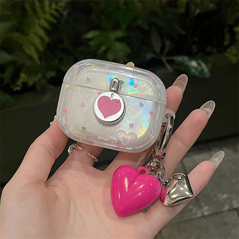 Heart Charm AirPods / Pro Earphone Case Skin