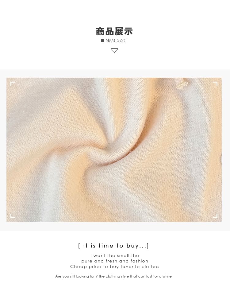 Bow-Embellished Crew Neck Sweater in 5 Shades