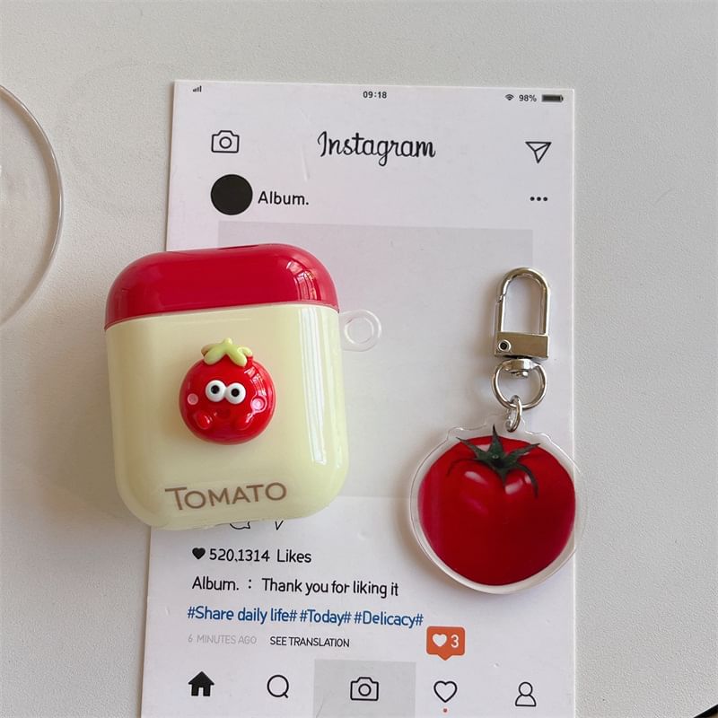 Tomato Charm AirPods / Pro Earphone Case Skin