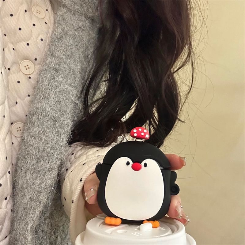 Mushroom Penguin AirPods / Pro Earphone Case Skin
