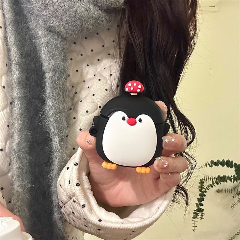 Mushroom Penguin AirPods / Pro Earphone Case Skin