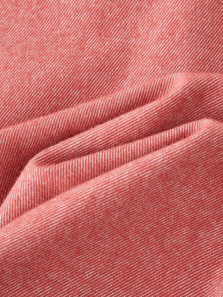 Couple Matching Pajama Set: Long-Sleeve Button-Up Top + Pants