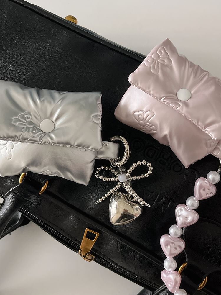 Padded AirPods / Pro Earphone Case Skin / Charm / Strap / Set