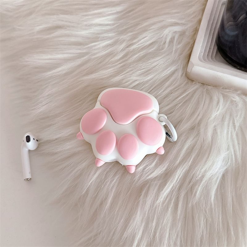 Cat Paw Clip / Charm AirPods / Pro Earphone Case Skin