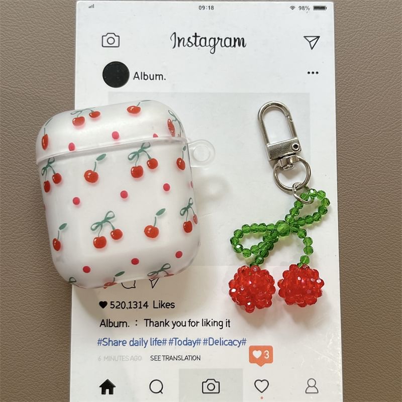 Cherry Charm AirPods / Pro Earphone Case Skin