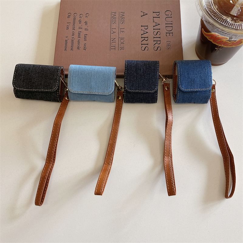 Denim Strap AirPods / Pro Earphone Case Skin