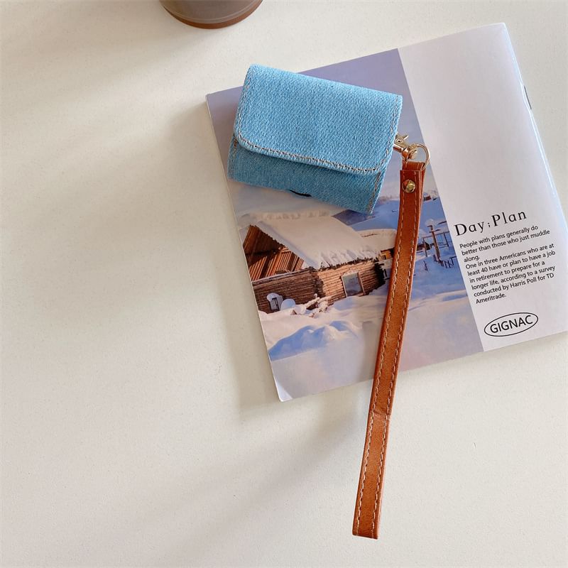 Denim Strap AirPods / Pro Earphone Case Skin