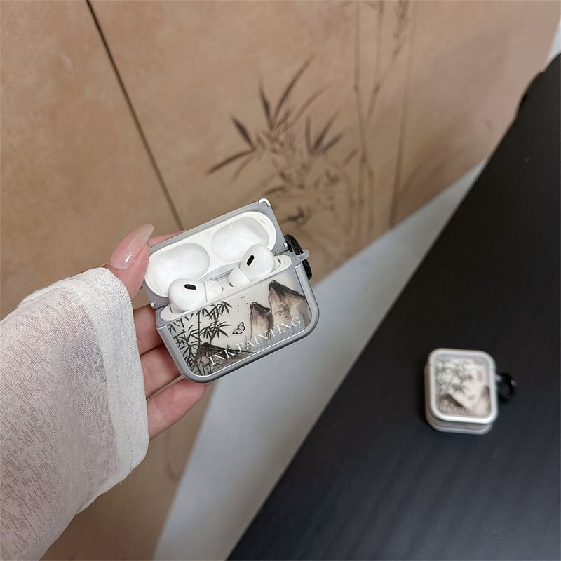 Bamboo Painting AirPods / Pro Earphone Case Skin