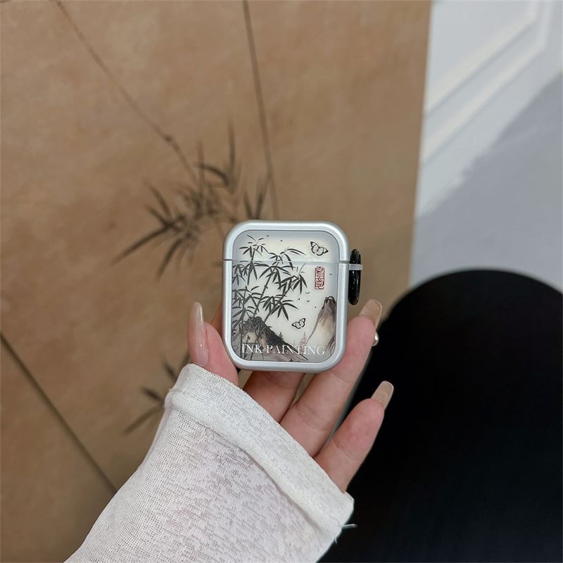 Bamboo Painting AirPods / Pro Earphone Case Skin