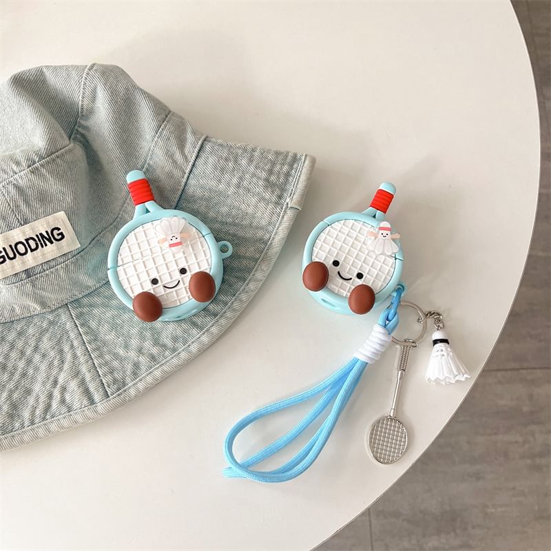 Badminton AirPods / Pro Earphone Case Skin / Charm / Set