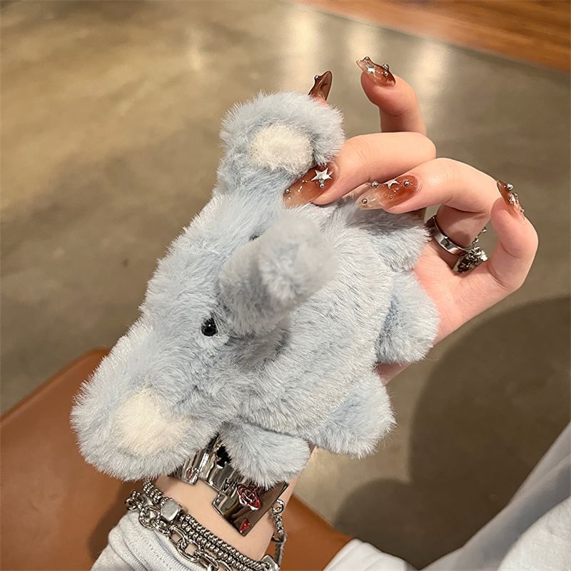Elephant Chenille AirPods / Pro Earphone Case Skin