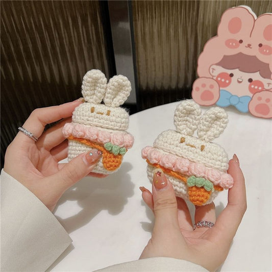Rabbit Knit AirPods / Pro Earphone Case Skin