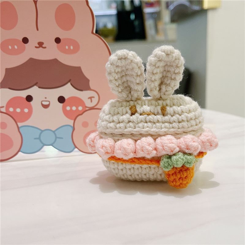 Rabbit Knit AirPods / Pro Earphone Case Skin