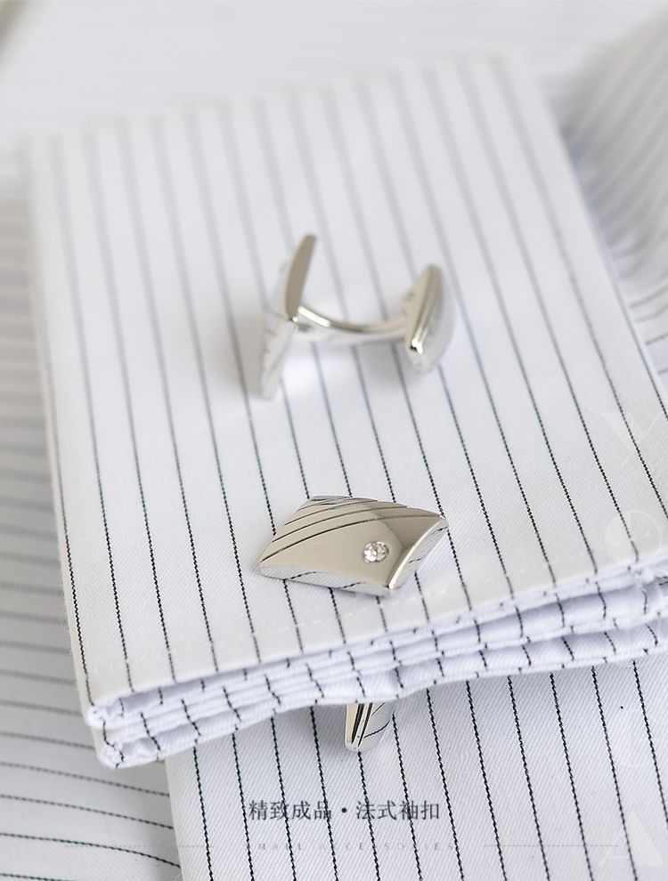 Embellished Alloy Cufflinks - Various Designs