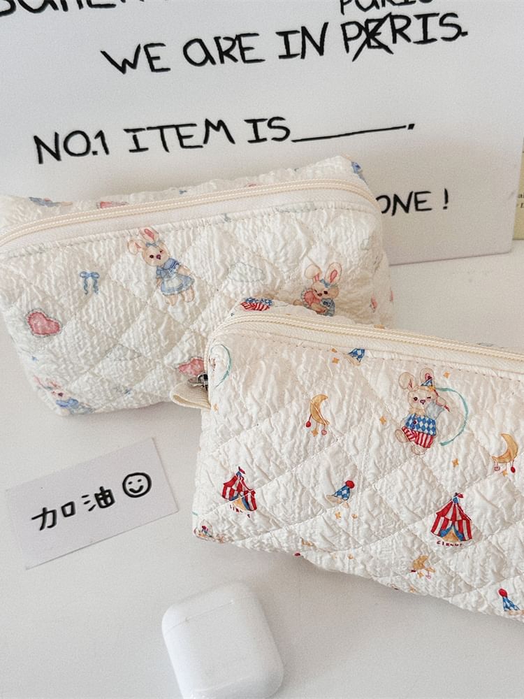 Print Fabric Makeup Bag / Pencil Case (Various Designs)