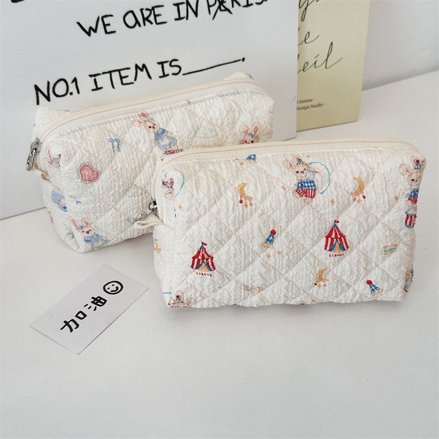Print Fabric Makeup Bag / Pencil Case (Various Designs)