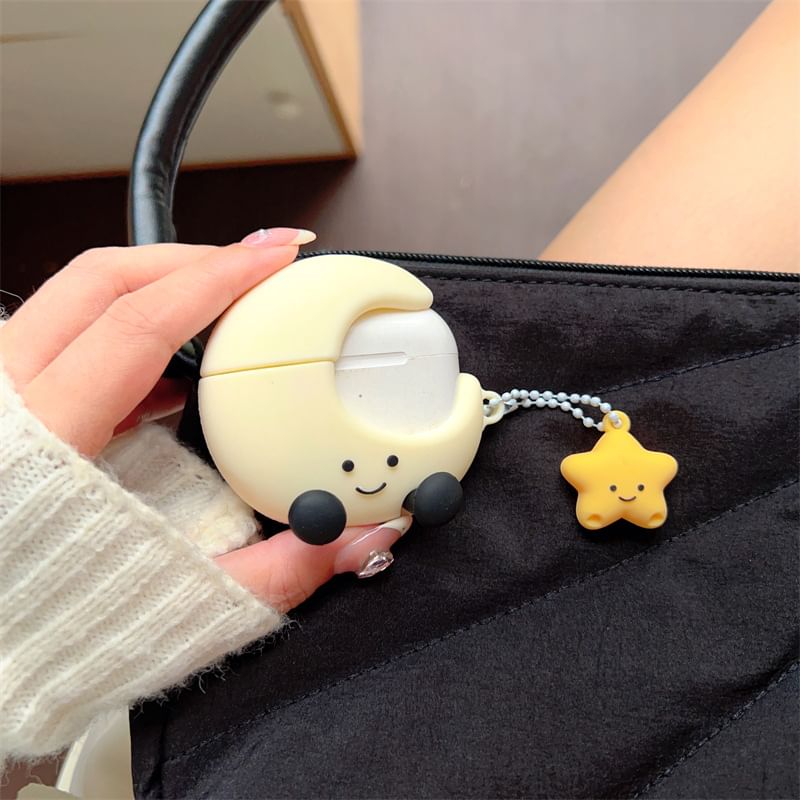 Moon Star Charm AirPods / Pro Earphone Case Skin