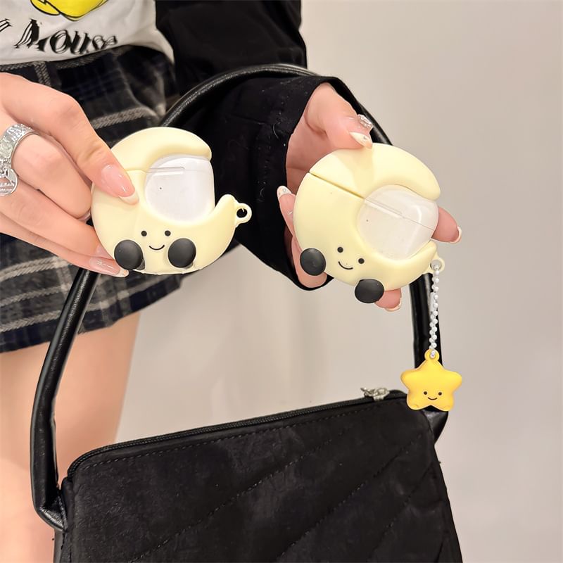 Moon Star Charm AirPods / Pro Earphone Case Skin