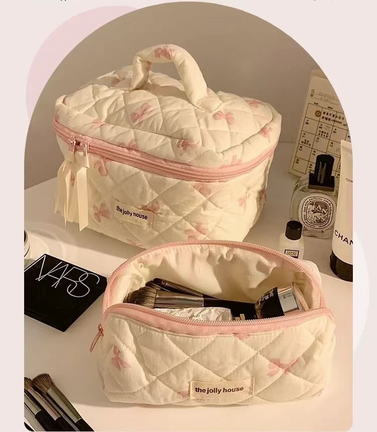 Bow Makeup Bag (Various Designs) / Set