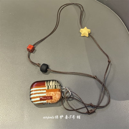 Panel AirPods / Pro Earphone Case Skin / Lanyard / Set