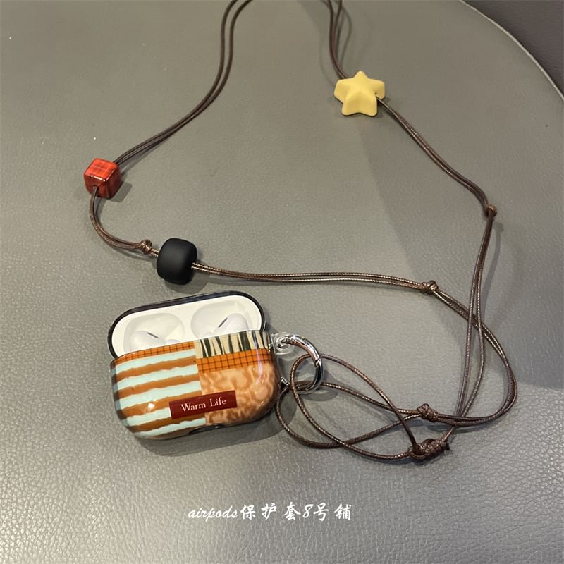 Panel AirPods / Pro Earphone Case Skin / Lanyard / Set