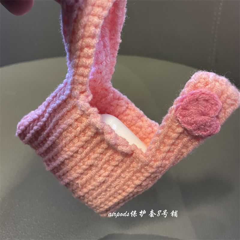 Heart Knit AirPods / Pro Earphone Case Skin