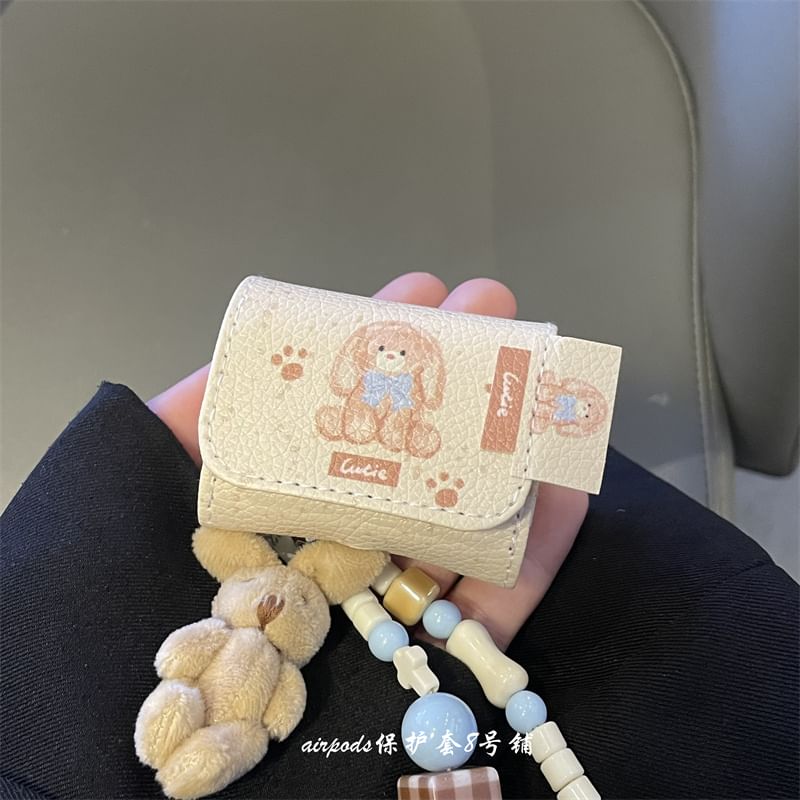 Rabbit AirPods / Pro Earphone Case Skin / Strap / Set